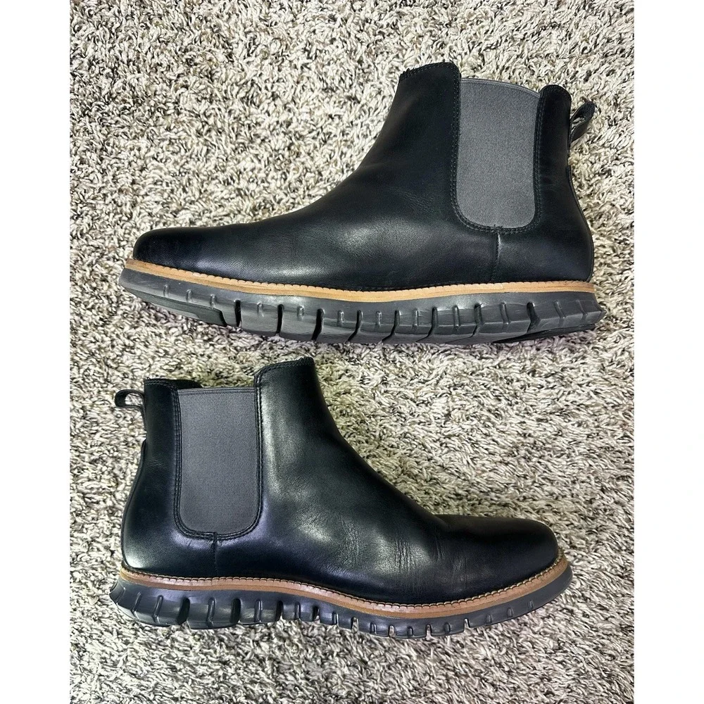 Cole Haan ZERØGRAND Men Size 9.5W Waterproof Chelsea Boot Style C36161